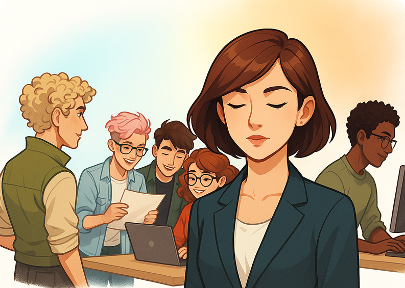 Agency team illustration